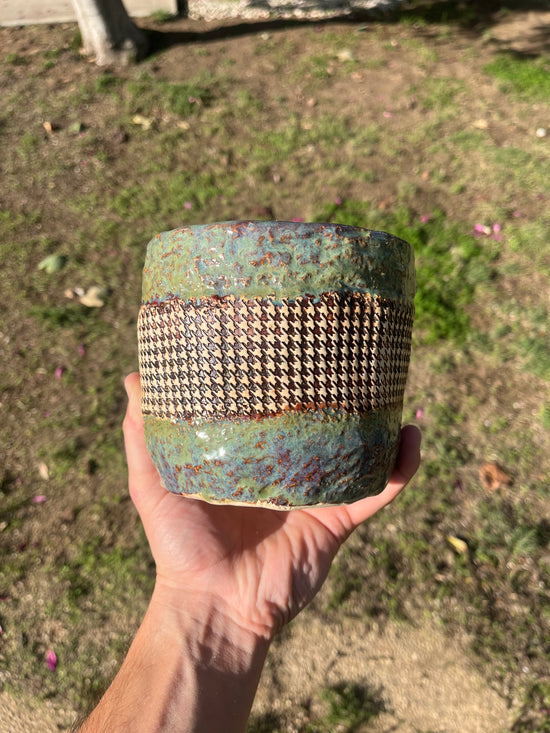 Houndstooth Vessel - Large