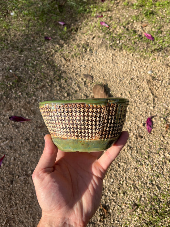 Houndstooth Vessel - medium