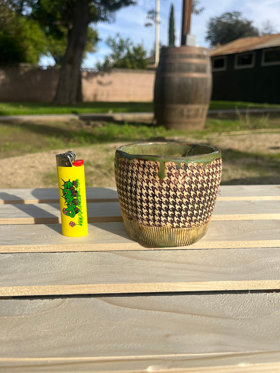 Houndstooth Vessel - medium