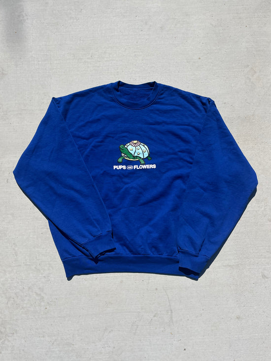 Slow Growth Puff Print Crewneck