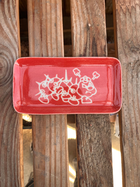 Fairy Rose Caterpillar Tray